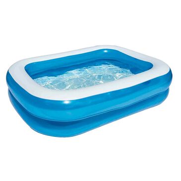 Upd Inc. 6"7" Rectangular Inflatable Family Pool, , large