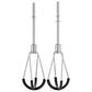KitchenAid Flex Edge Beater Accessory for Hand Mixer (Set of 2) in Stainless Steel, , large