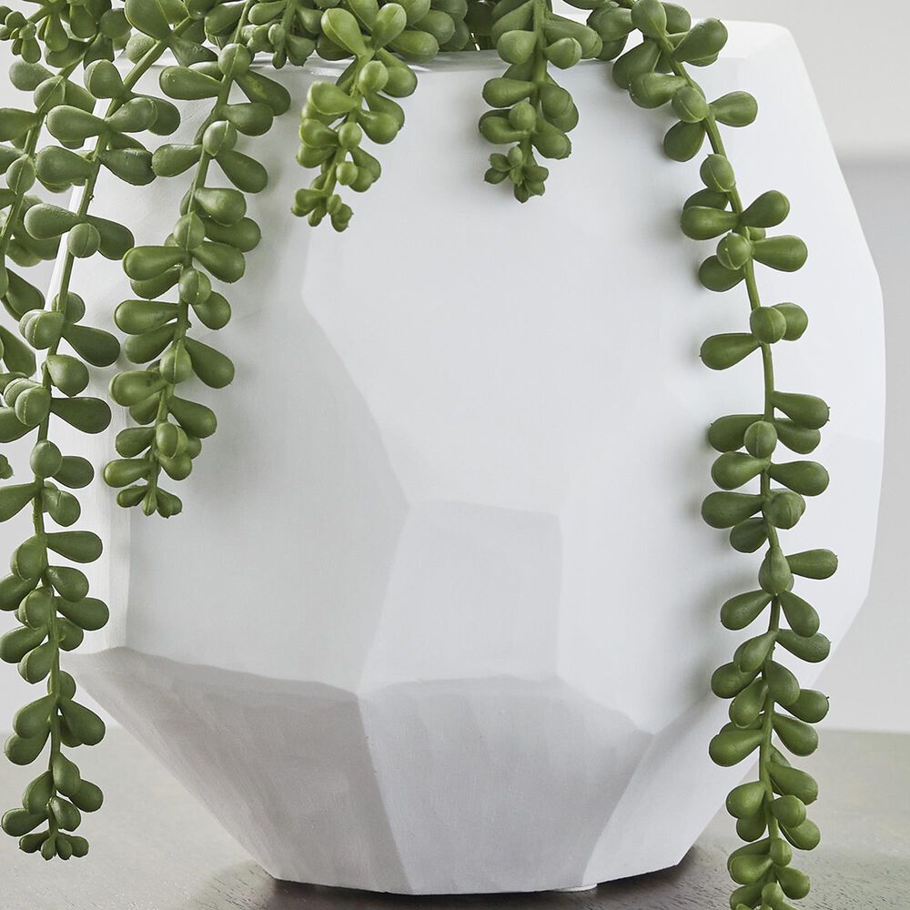 Ashley Karenton 7&quot; Vase in White, , large