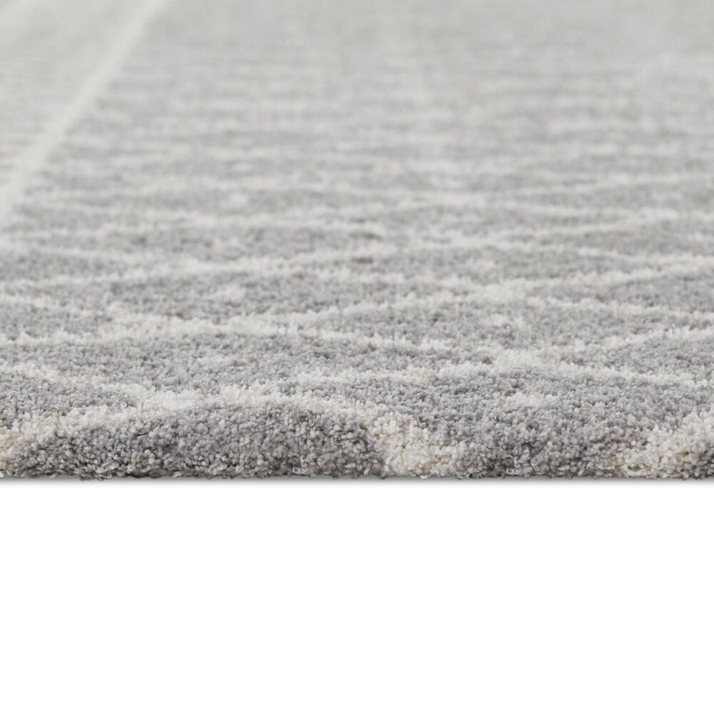 Balta Rugs Ceram 7'10" x 10' Grey Area Rug, , large