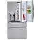 LG 30 Cu. Ft. Smart Wi-Fi Enabled Refrigerator with Craft Ice™ Maker in Stainless Steel, , large