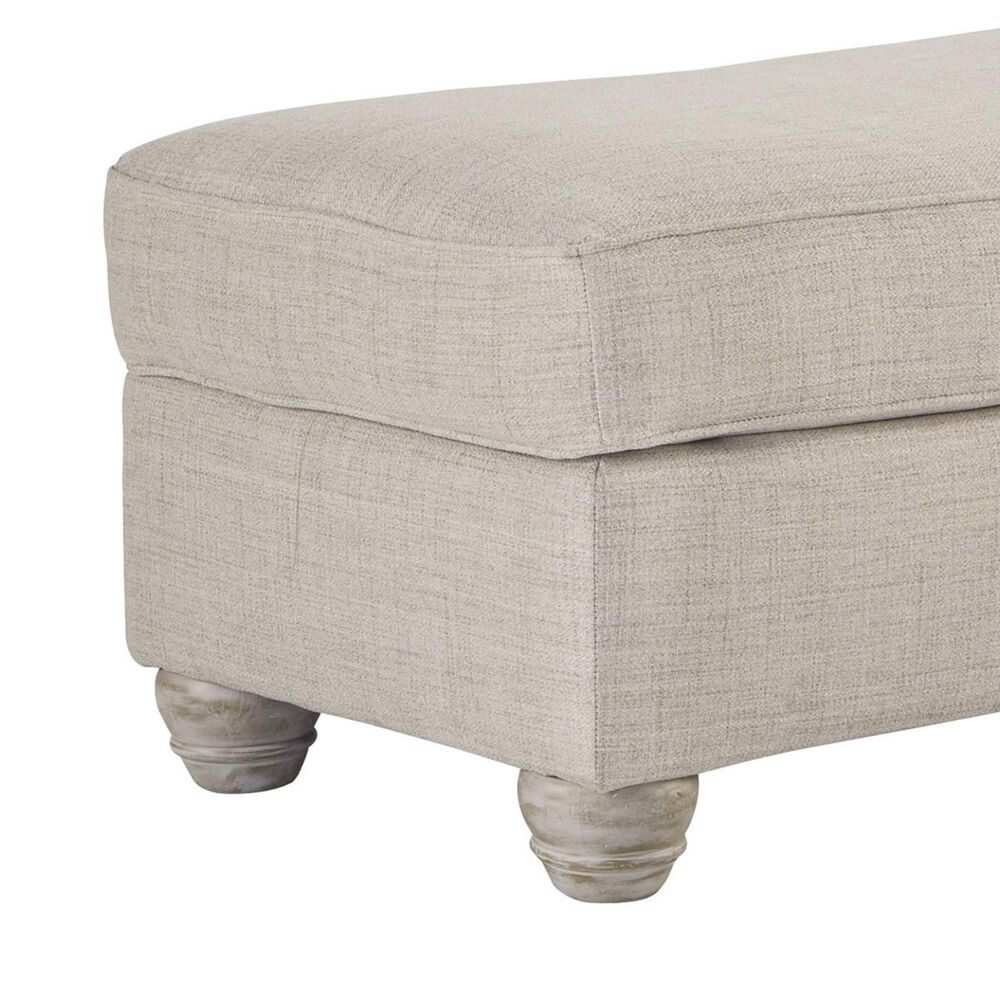 Ashley Traemore Ottoman in Linen, , large