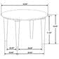 Coaster Aldis Coffee Table in White, Gray and Natural, , large