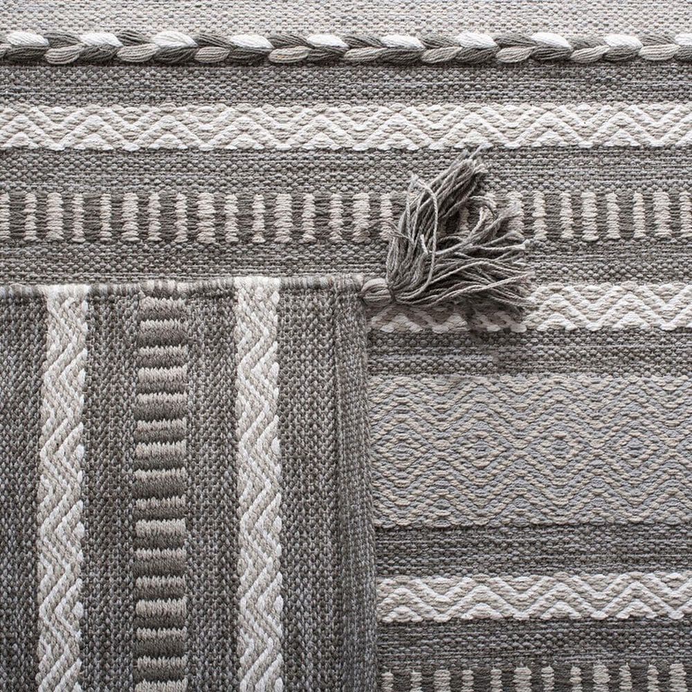 Safavieh Montauk MTK215F 8&#39; x 10&#39; Grey and Ivory Area Rug, , large