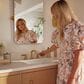 Kohler Castia Widespread Bathroom Sink Faucet in Vibrant Brushed Moderne Brass, , large