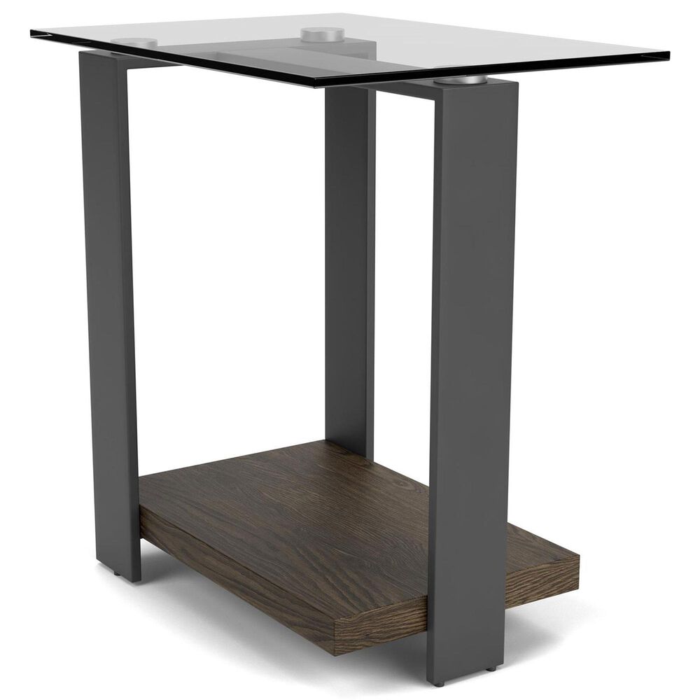 Shannon Hills Cortland Chairside Table in Saddle Oak, , large