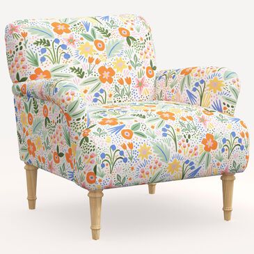 Rifle Paper Co Crafted by Cloth and Company Bristol Chair in Merida Multi, , large