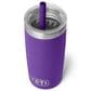 YETI Rambler Jr 10 Oz Tumbler with Silicone Straw Lid in Pace Purple, , large