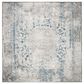 Safavieh Invista Traditional 6"7" Square Grey and Blue Area Rug, , large
