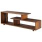 Walker Edison 60" Rustic Solid Wood TV Console in Amber, , large