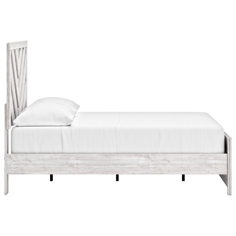 Ashley Cayboni Full Panel Bed in Whitewash, , large