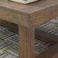 Ashley Cariton Cocktail Table in Grayish Brown, , large