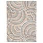 Nourison Astra Machine Washable 4" x 6" Ivory and Multicolor Area Rug, , large