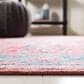Safavieh Serapi 9" x 12" Light Blue and Red Area Rug, , large