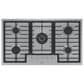 Bosch 800 Series 2-Piece Kitchen Package with 30" Double Combination Oven 36" Gas Cooktop and in Stainless Steel, , large