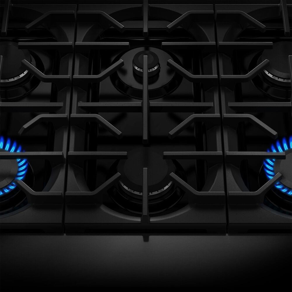 KitchenAid 5.1 Cu. Ft. Commercial-Style Gas Range in Black Ore, , large