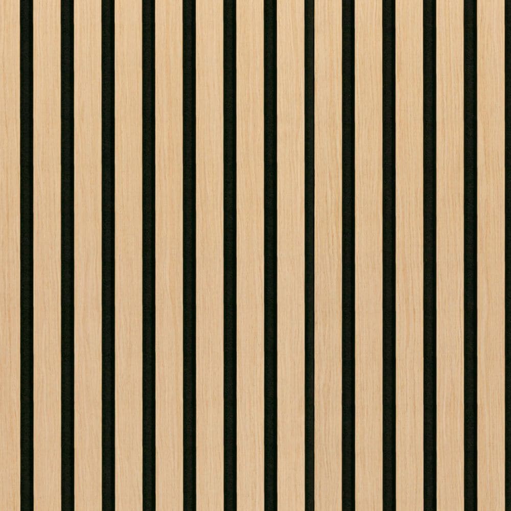 MS International Sonowood Almond 24" x 48" Acoustic Wood Slat Panels, , large