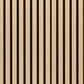 MS International Sonowood Almond 24" x 48" Acoustic Wood Slat Panels, , large