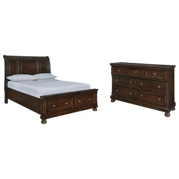 Millennium Porter 2-Piece Queen Bedroom Set Rustic Brown, , large