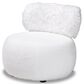 Baxton Studio Tayla Accent Chair in White, , large