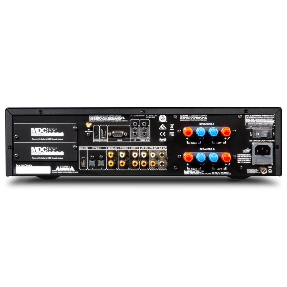 Lenbrook HybridDigial DAC Amplifier with MDC2 BluOS-D and 250W Per Channel in Charcoal, , large