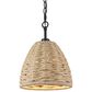 Golden Lighting Hathaway 1-Light Mini Pendant in Matte Black, , large