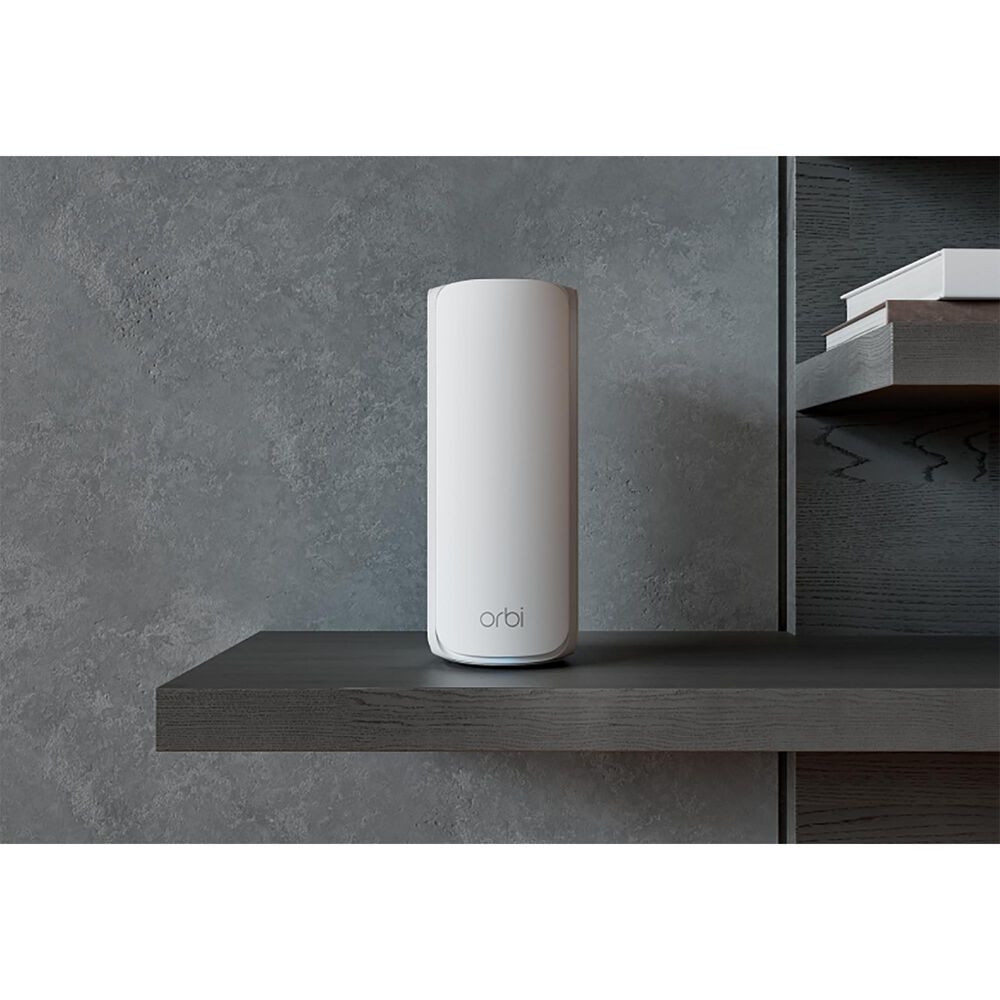 NETGEAR Orbi 770 Series Tri-Band Wi-Fi 7 Mesh Router Add-on Satellite in White, , large