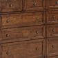 Hawthorne Furniture San Mateo 10-Drawer Dresser and Mirror in Tuscan, , large