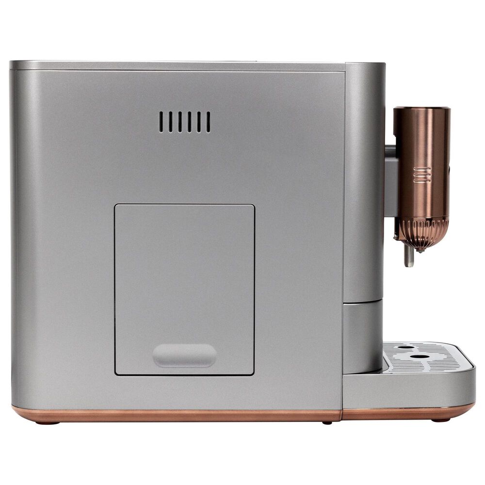 Cafe 40.5 Oz Affetto Espresso Machine + Frother in Stainless Steel, , large