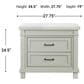 Baby Appleseed Rowan 2-Drawer Nightstand in Sage, , large