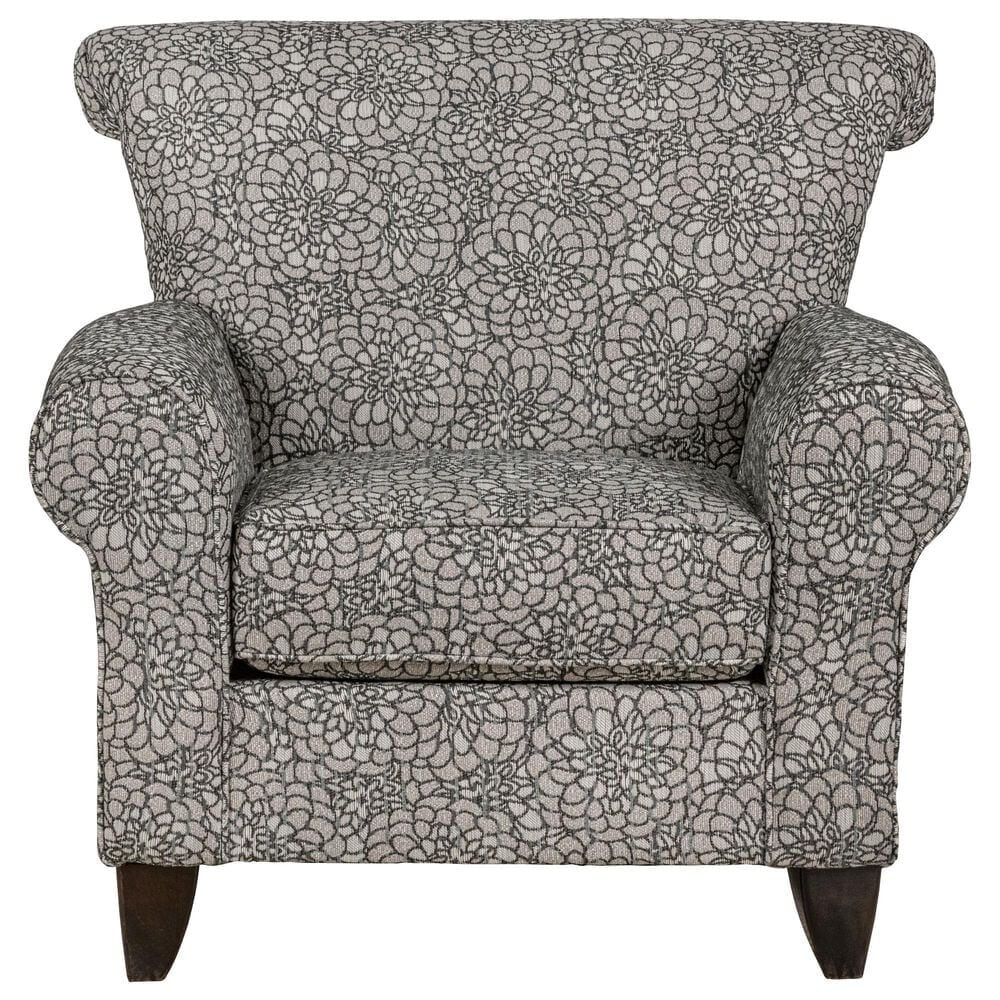 Michael Nicholas Designs Accent Chair in Darvin Zinc, , large