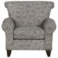 Michael Nicholas Designs Accent Chair in Darvin Zinc, , large