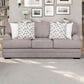 Moore Furniture Ashton Stationary Sofa in Kittery Pewter, , large