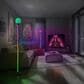Adesso Astra RGB Color Changing Floor Lamp in Black and White, , large
