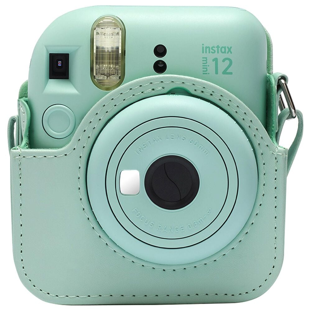  Fujifilm Instax Mini 12 Instant Camera + Camera Case - Mint  Green : Electronics