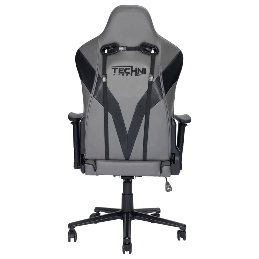 Techni Sport GamerXL Gaming Chair in Grey and Black, , large