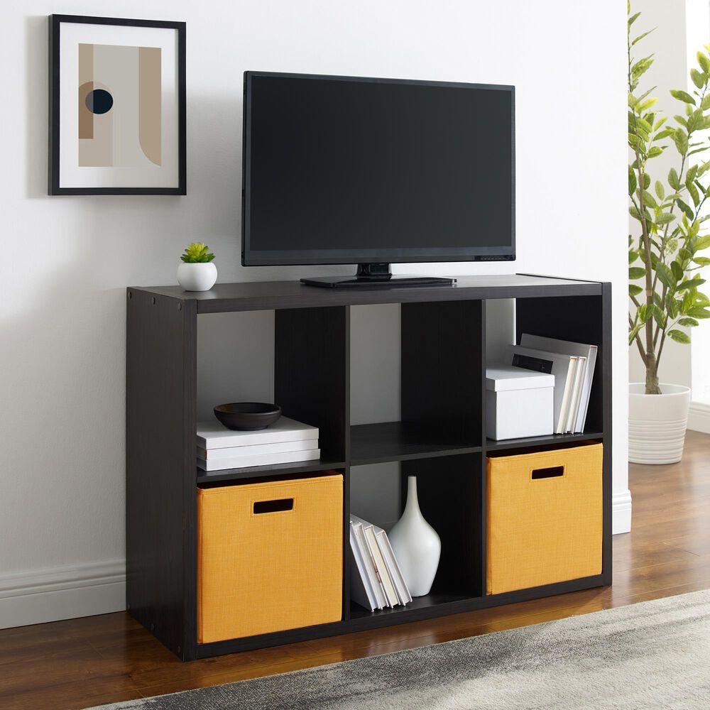 Linon Home Decor Galli 6-Shelf Bookcase in Espresso, , large