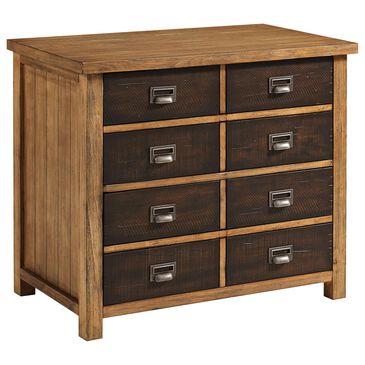 Martin Furniture Heritage Lateral File in Rough Sawn Hickory Brown, , large