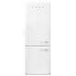 SMEG 18.01 Cu. Ft. Retro Bottom Freeze Refrigerator with Left Hinge in White, , large