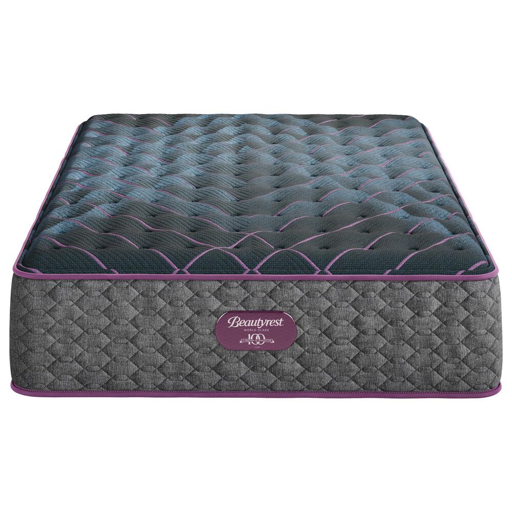 Simmons World Class Level Three Medium Firm King Mattress with Low Profile Box Springs, , large