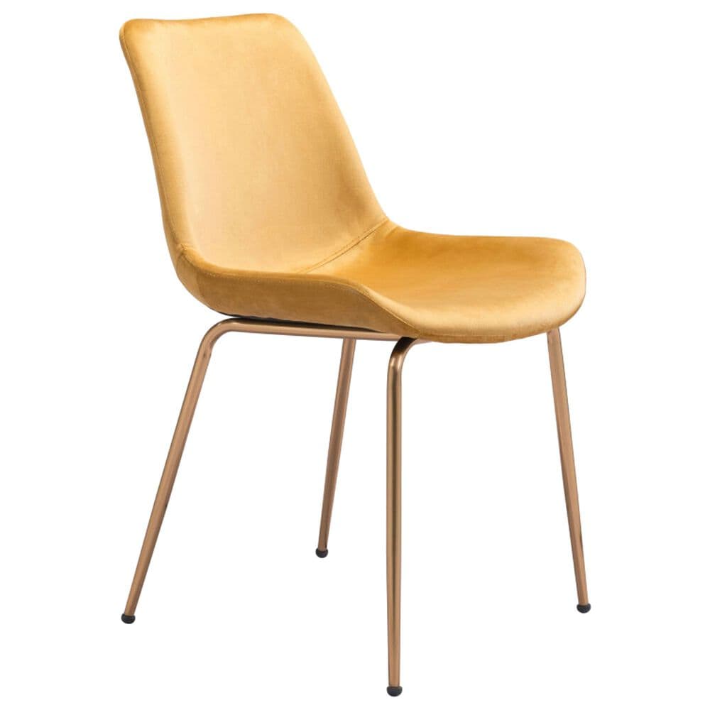 Zuo Modern Tony Dining Chair in Yellow, , large