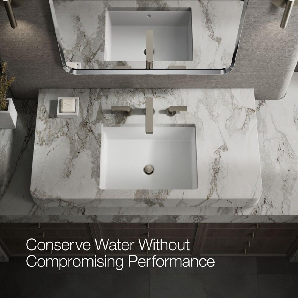Kohler Composed Widespread Bathroom Sink Faucet in Vibrant Brushed Nickel, , large