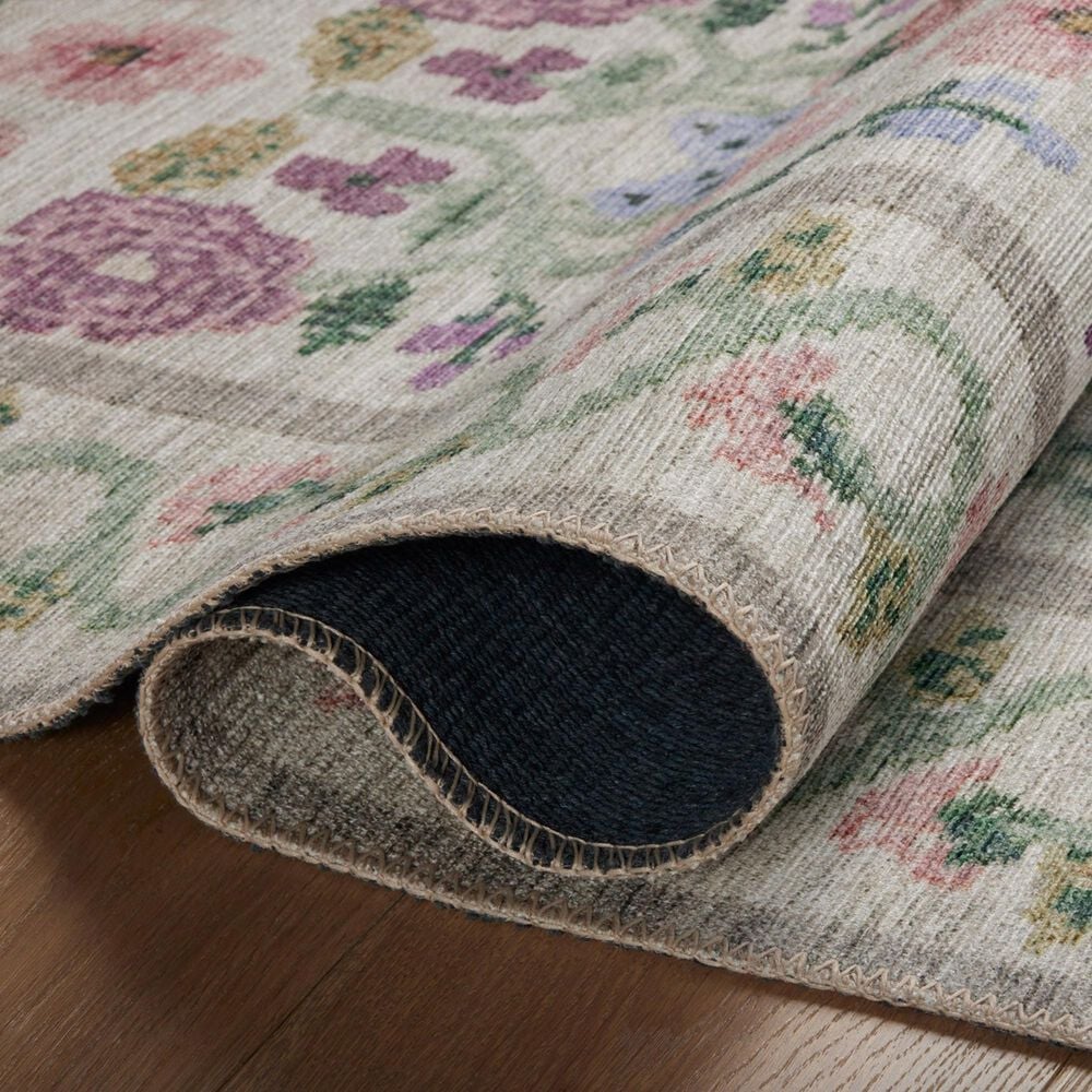 Rifle Paper Co Rosa 7&#39;6&quot; x 9&#39;6&quot; Ivory Area Rug, , large