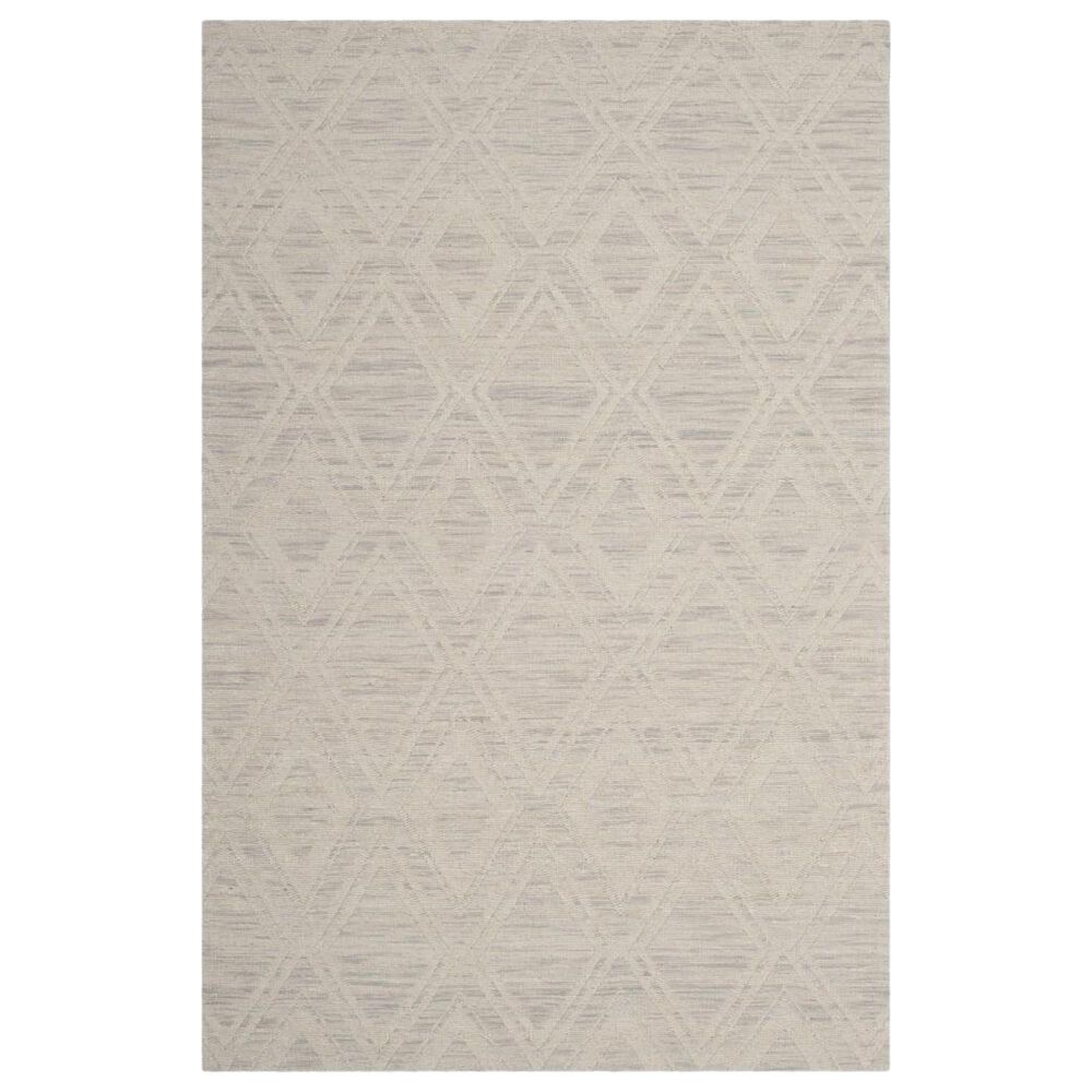 Safavieh Marbella 4" x 6" Silver and Ivory Area Rug, , large