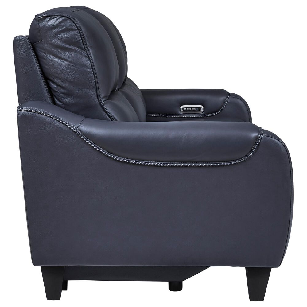 Ashley Mercomatic Power Reclining Sofa with Adjustable Headrest in Ocean, , large