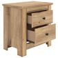 Ashley Makidern 2-Piece Queen Storage Bedroom Set with Two Drawers in Natural Brown, , large