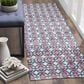 Safavieh Montauk 2"3" x 8" Coral and Multicolor Runner, , large