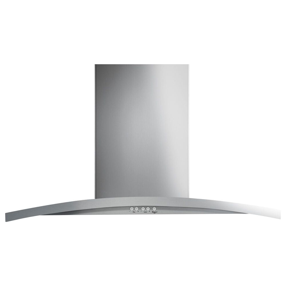 GE Profile 36" Island Mount Chimney Range Hood in Stainless Steel, , large