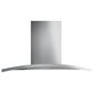 GE Profile 36" Island Mount Chimney Range Hood in Stainless Steel, , large