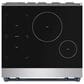 Thor Kitchen Gordon Ramsay 4.8 Cu. Ft. Professional Induction Range with Blue Handle Kit in Stainless Steel, , large